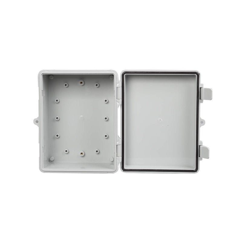 CrocSee ABS Plastic Dustproof Waterproof IP65 Junction Box Universal Durable Electrical Project Enclosure with Lock (8.6"x6.7"x4.3") - Image 2